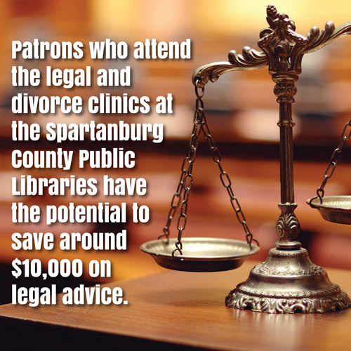 Legal Education/Pro Bono Classes - Spartanburg County Public Libraries