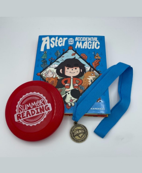 Summer Reading 2022 Kids Prize: Frisbee or Medal