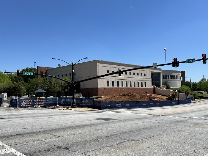 Planetarium and Spark Space Construction begins - April 2024