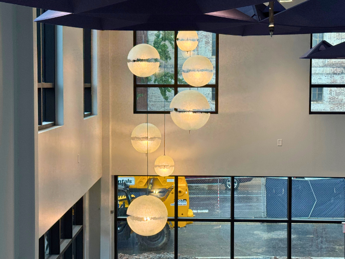 Main Lobby Lights on August 11, 2025