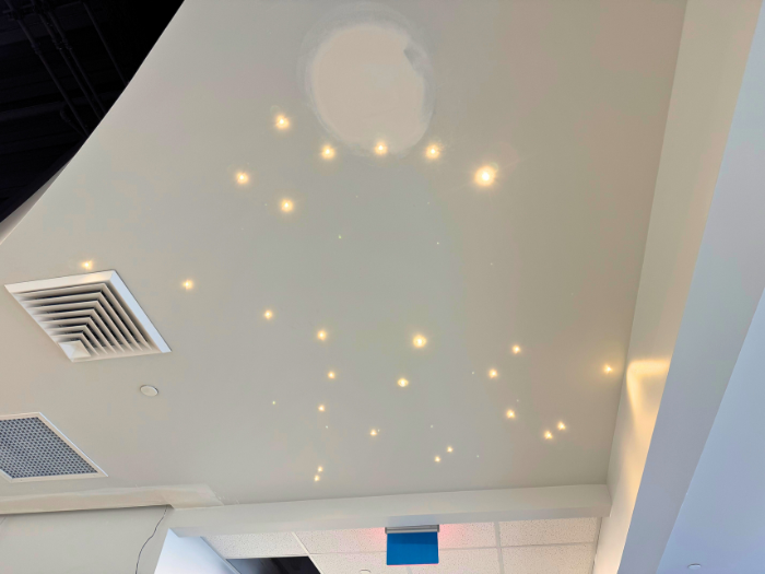 Main Lobby Star Lights on August 11, 2025