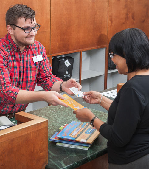 Circulation Desk Employees - Library Card