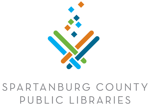Spartanburg County Public Libraries Vertical Logo